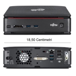 Fujitsu Mini PC Esprimo Q920 i3-4150T 8GB DDR3 256GB/240GB EMTEC SSD UBUNTU - Ricondizionato 